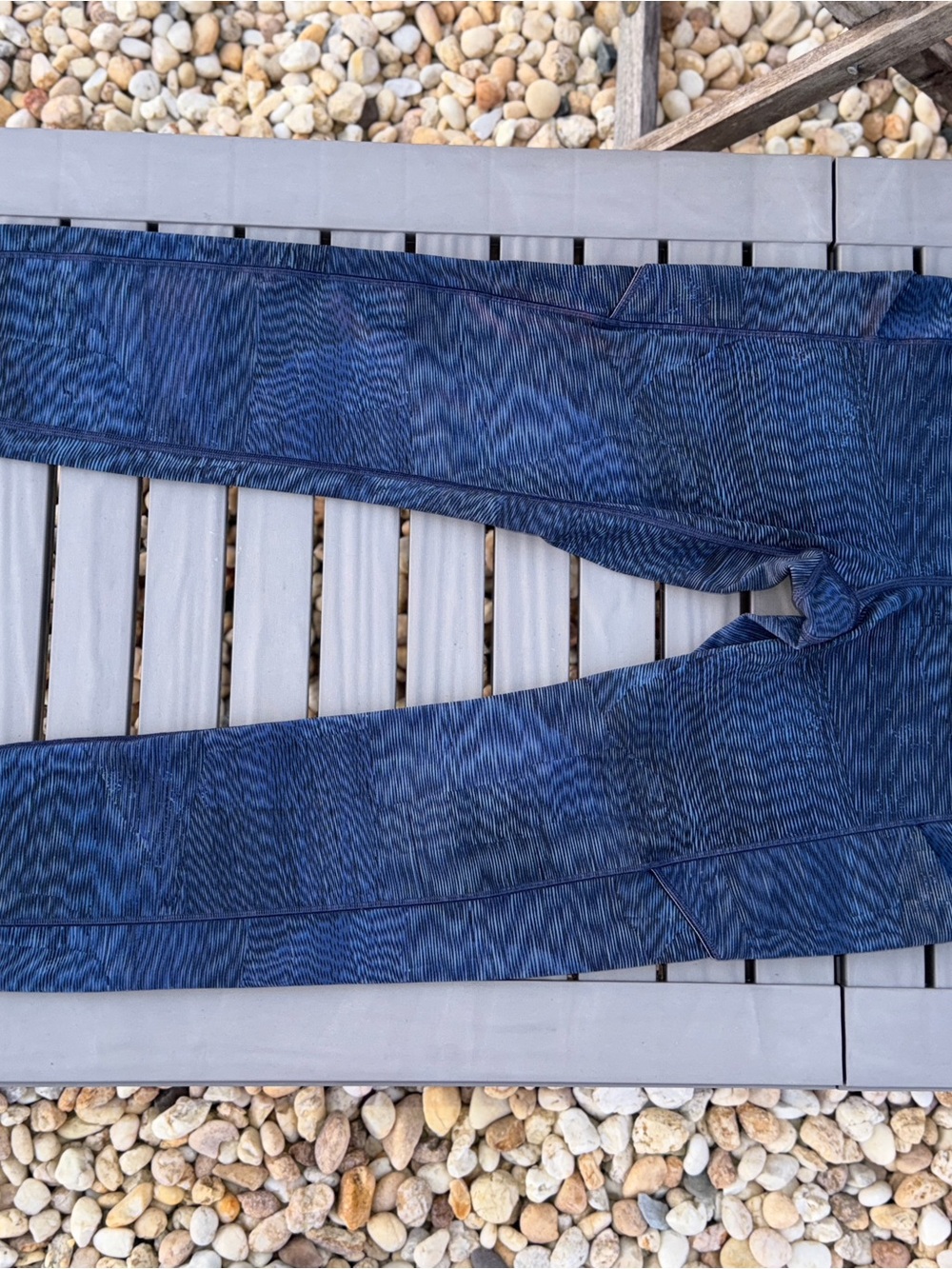 lululemon athletica Blue Patterned Leggings